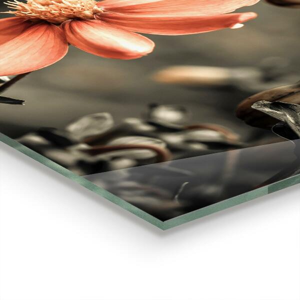 Paneles de pared Brote de flor vintage