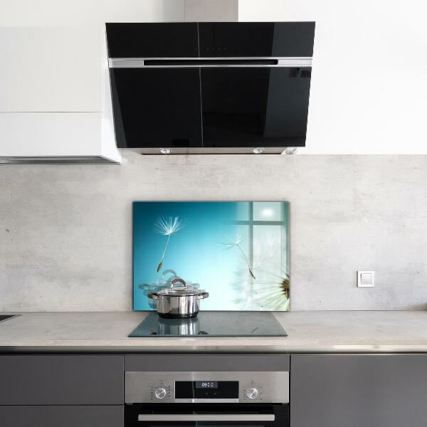 Paneles de pared Diente de león diente de león en el viento