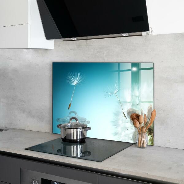 Paneles de pared Diente de león diente de león en el viento