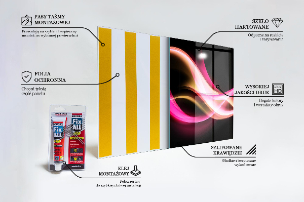 Paneles de pared Vibración abstracta moderna