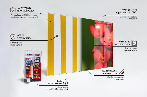 Paneles de pared Capullos de flores en flor