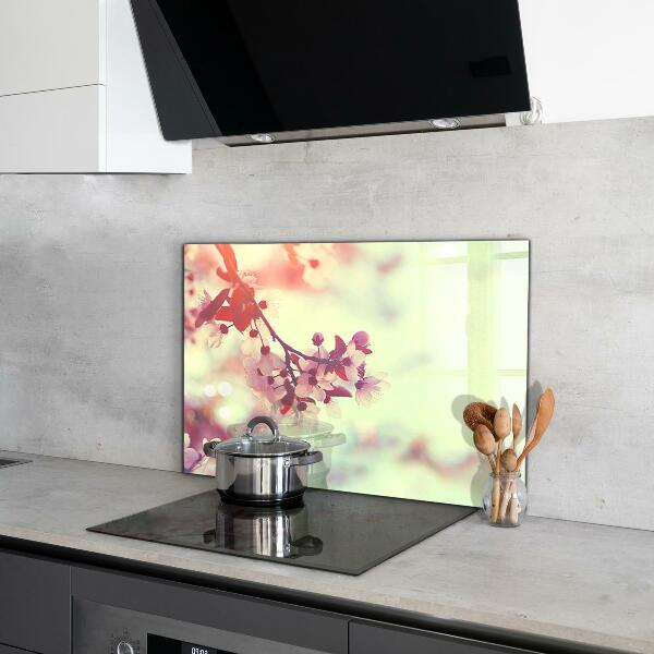 Paneles de pared Árbol rosa floreciente