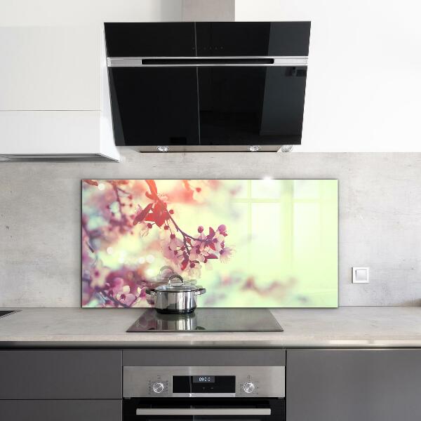 Paneles de pared Árbol rosa floreciente