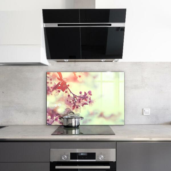 Paneles de pared Árbol rosa floreciente