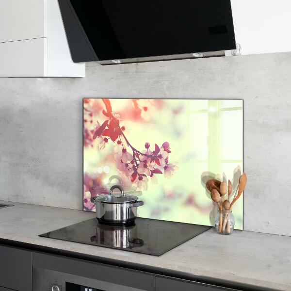 Paneles de pared Árbol rosa floreciente