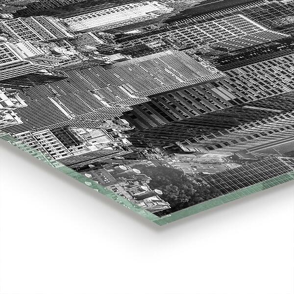 Paneles de vidrio para la cocina Arquitectura de nueva york