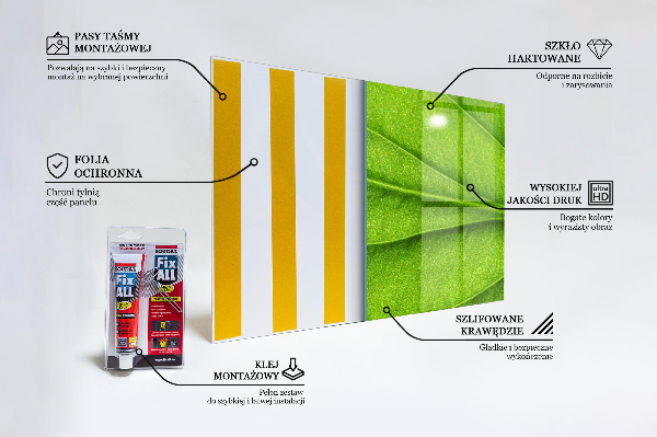 Paneles de pared Detalles de la hoja verde