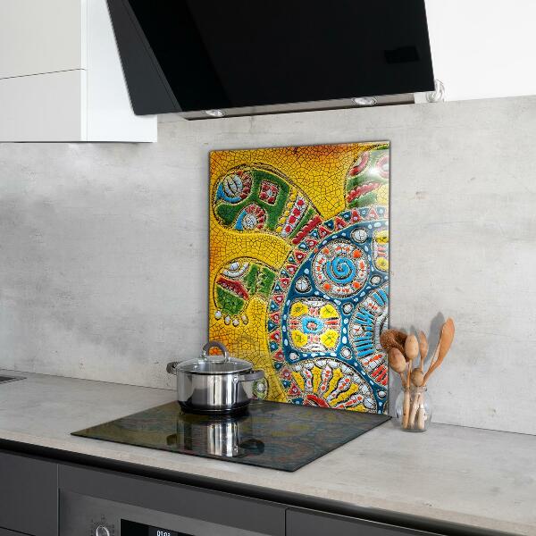 Paneles de pared Mosaico de cerámica de tortuga