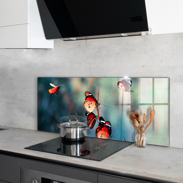 Paneles de pared Delicada mariposa en el viento