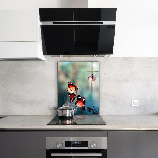 Paneles de pared Delicada mariposa en el viento