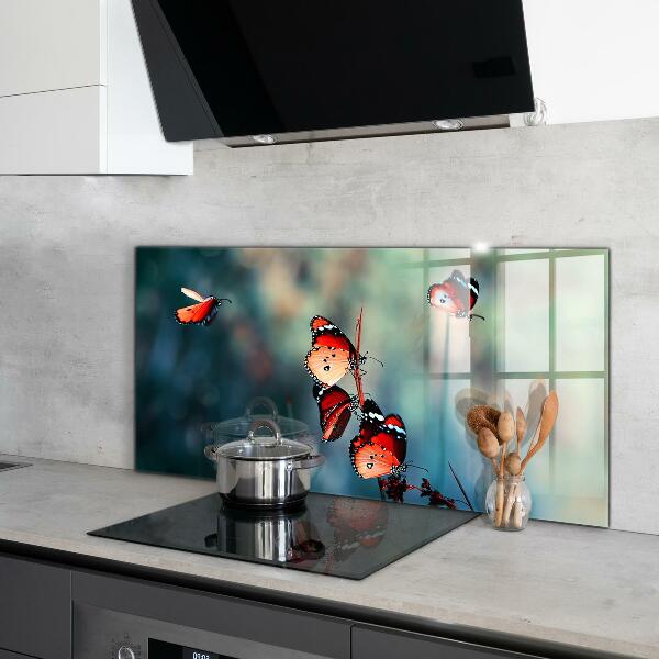 Paneles de pared Delicada mariposa en el viento