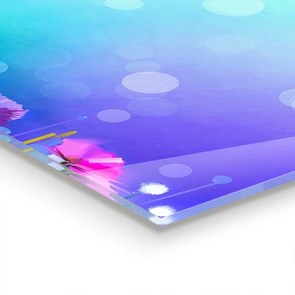 Paneles de vidrio para la cocina Prado colorido