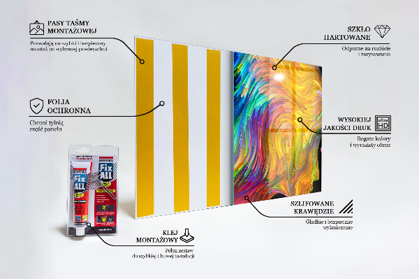 Paneles de pared Retrato artístico de pareja