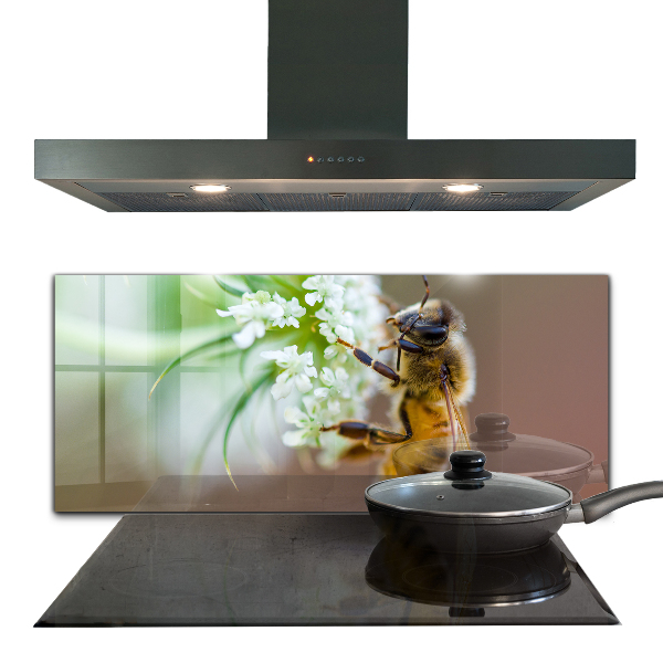 Paneles de pared Abeja recogiendo polen