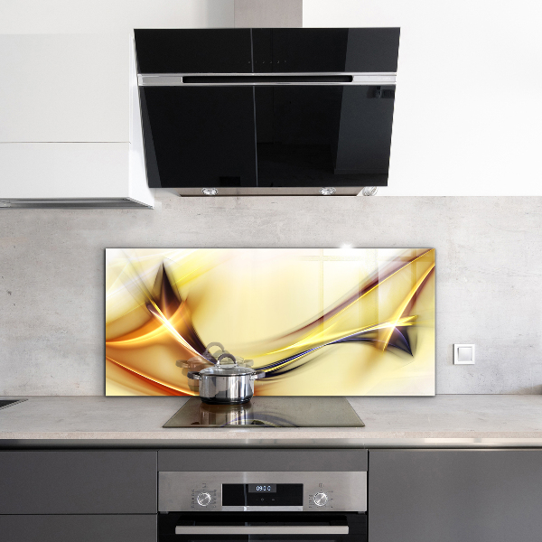 Paneles de pared Abstracción de ondas de energía