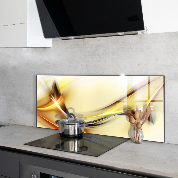 Paneles de pared Abstracción de ondas de energía