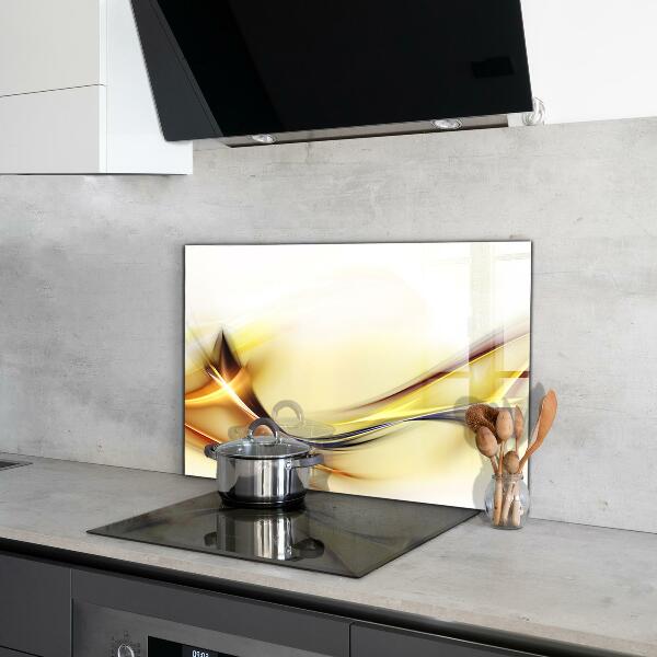 Paneles de pared Abstracción de ondas de energía