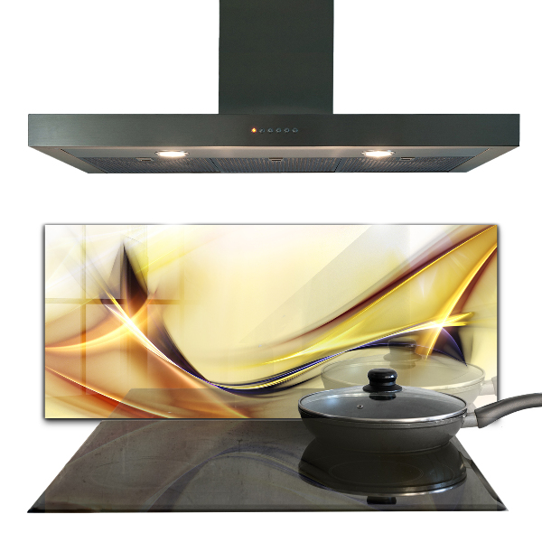 Paneles de pared Abstracción de ondas de energía