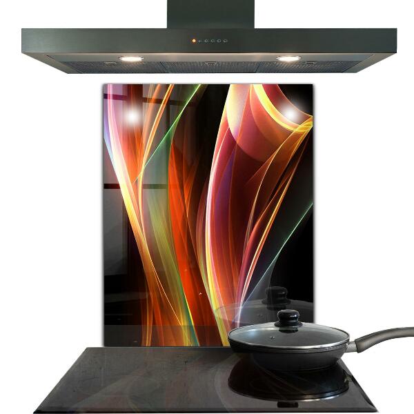 Paneles de pared Abstracción de ondas de energía