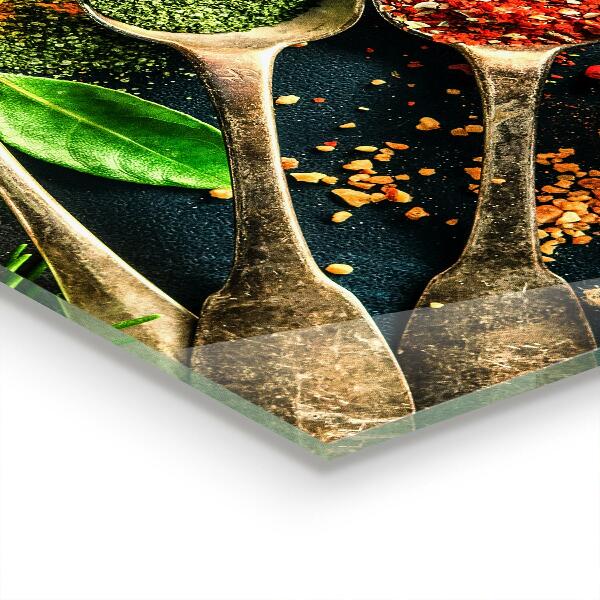 Paneles de pared Especias de la cocina oriental