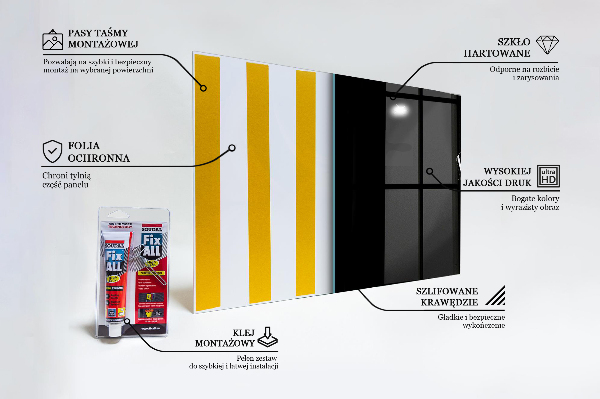 Paneles de pared Brindis nocturno con champán