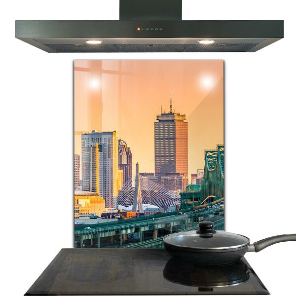 Paneles de vidrio para la cocina Boston, massachusetts