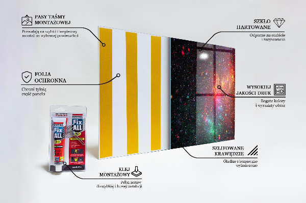 Paneles de pared Fantasía del caos galáctico