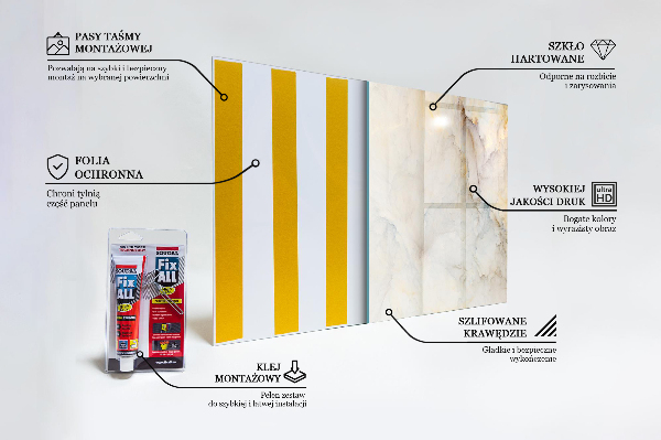 Paneles de pared Mármol abstracto