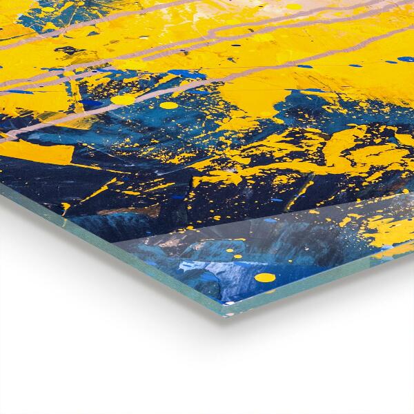 Paneles de pared Pintura colorida abstracta