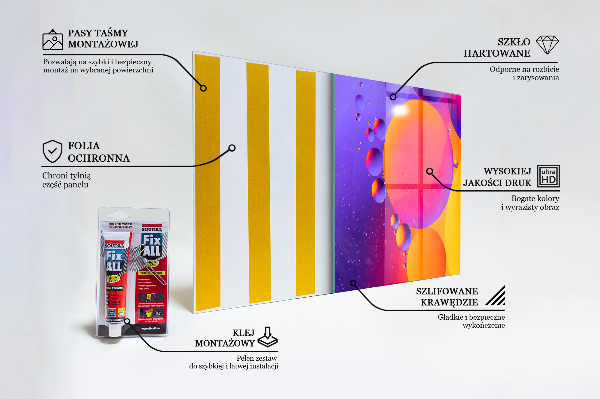 Paneles de pared Círculos coloridos