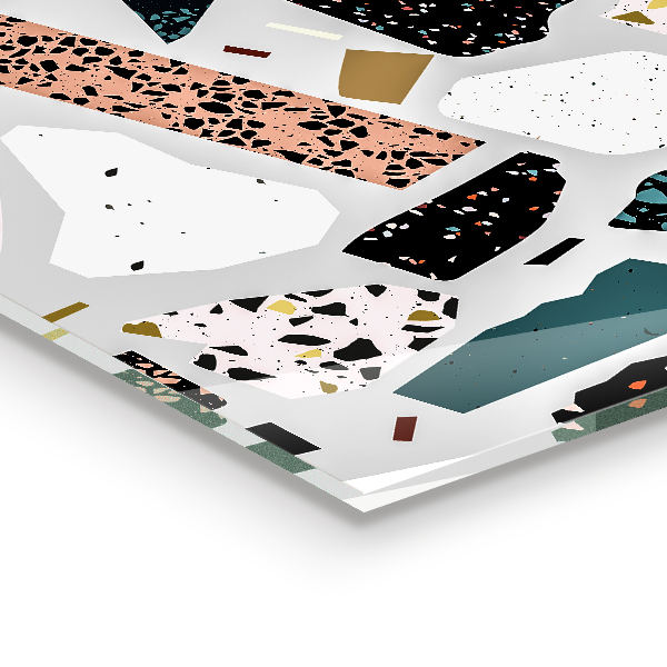 Paneles de vidrio para la cocina Terrazo terrazo granito