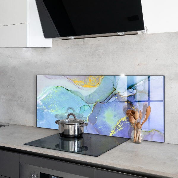 Paneles de pared Abstracción de energía azul