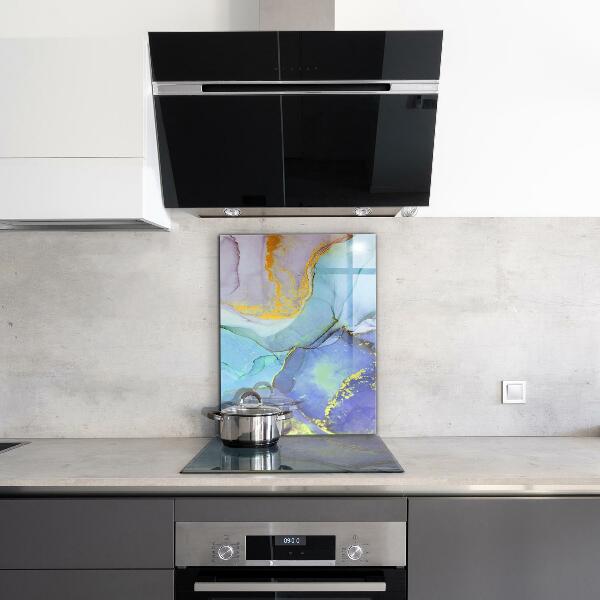 Paneles de pared Abstracción de energía azul