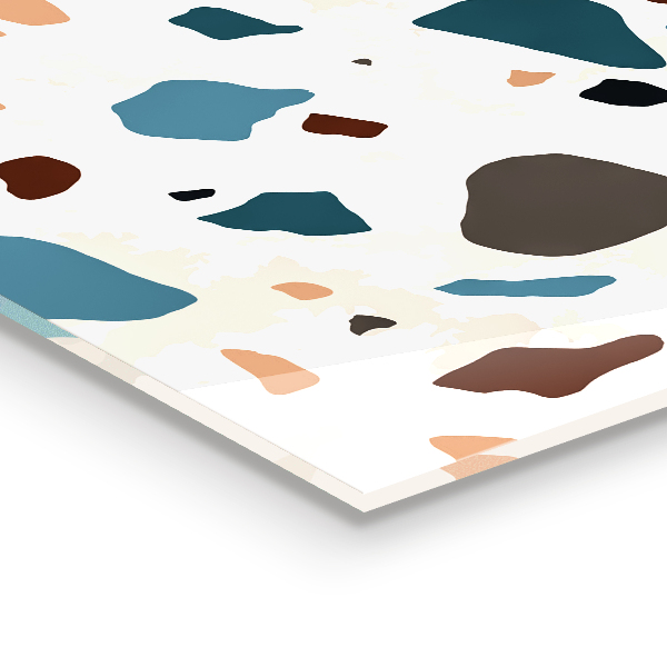 Paneles de vidrio para la cocina Terrazo terrazo piedra