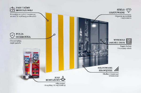 Paneles de vidrio para la cocina Puente de brooklyn manhattan