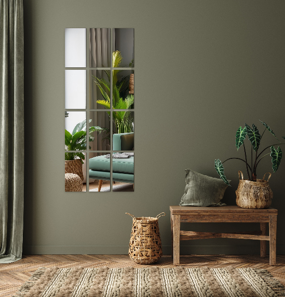 Azulejos tipo espejo 6 ud 30x16 cm