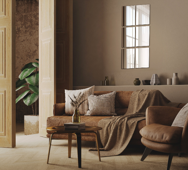 Espejo en azulejos 6 ud 30x20 cm