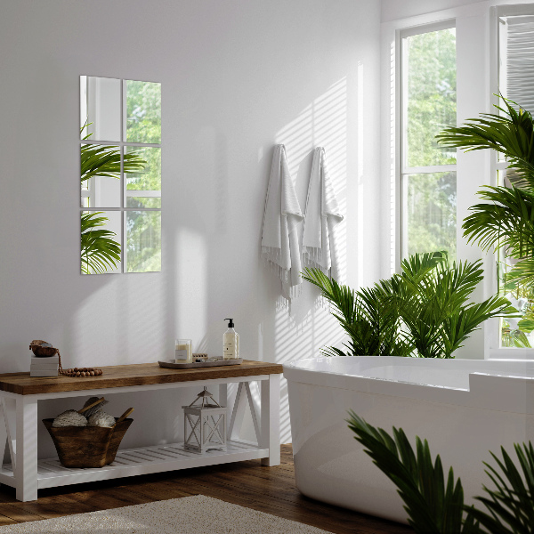 Espejo en azulejos 6 ud 30x20 cm