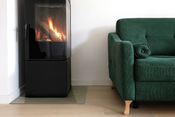 Placa protectora suelo estufa 50x50 cm