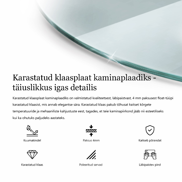 Protector de suelo para estufa fi50 cm