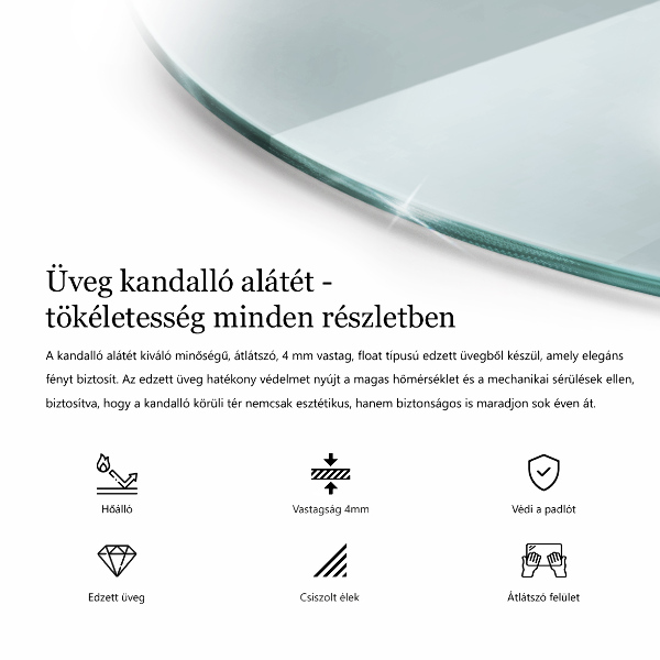 Protector de suelo para estufa fi60 cm