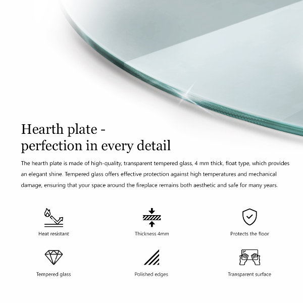 Protector de suelo para estufa fi60 cm