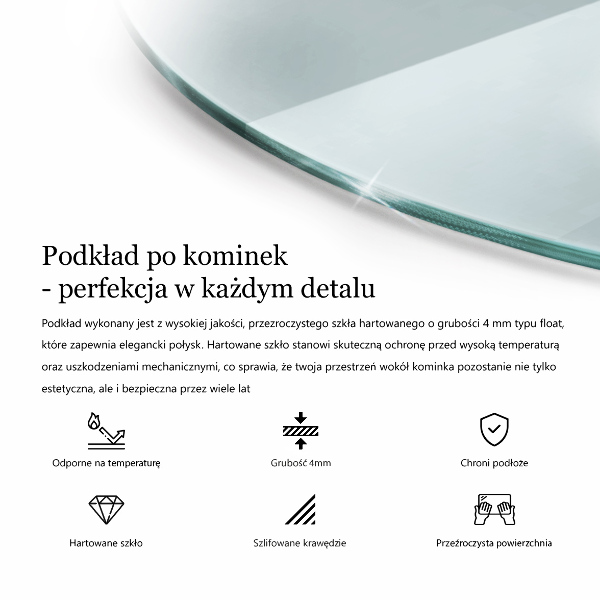 Protector de suelo para estufa fi90 cm