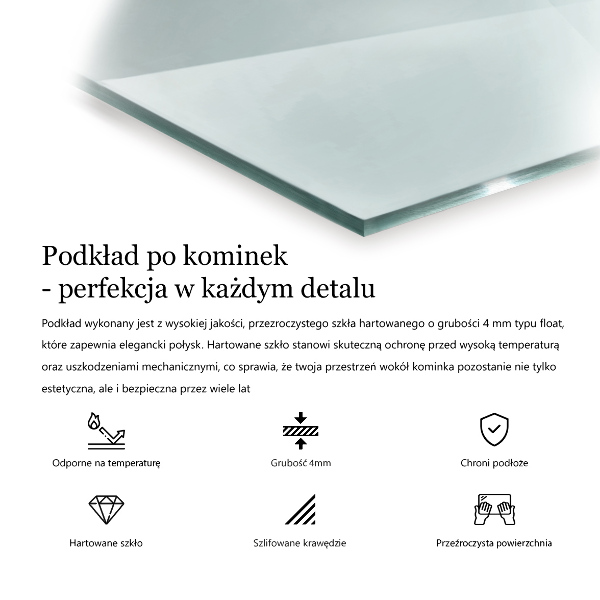 Placa protectora suelo estufa 140x70 cm