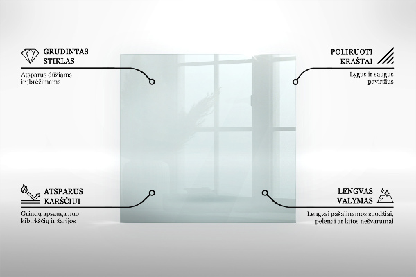 Placa protectora suelo estufa 80x60 cm