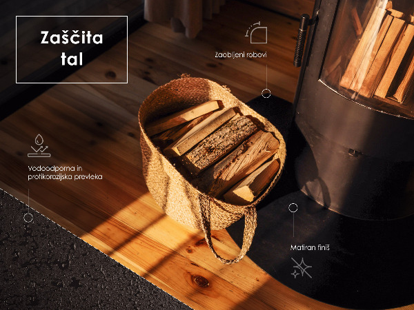 Protector de suelo para estufa de leña de chapa negra 100x80 cm