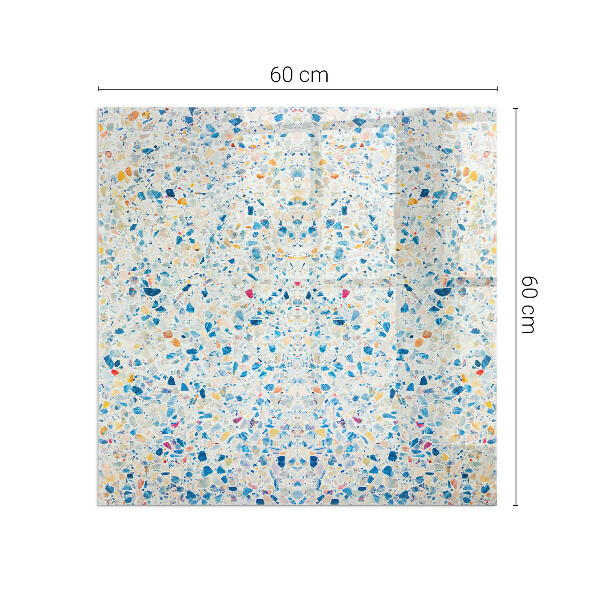 Cuadrada protector suelo para estufa de leña Patrón de textura abstracta