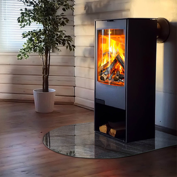 Lápida placa de protección para estufa Textura de la superficie de la piedra