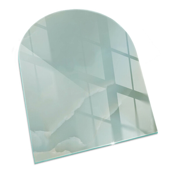 Lápida placa de protección para estufa Delicado patrón de mármol