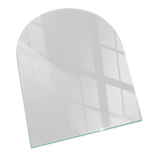 Lápida placa de vidrio para chimenea Color gris